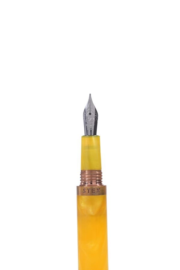 Acrylic Fountain Pen - Yellow - Image 3